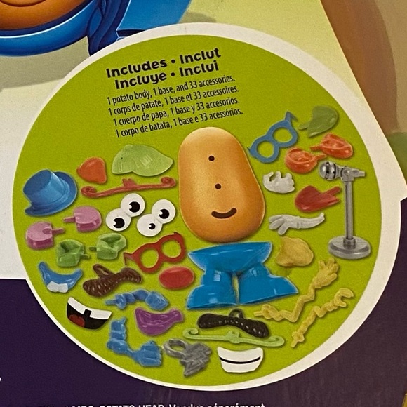 Mr Potato Head 35 Piece Play Set from PLAYSKOOL; open but never used! - Picture 5 of 5